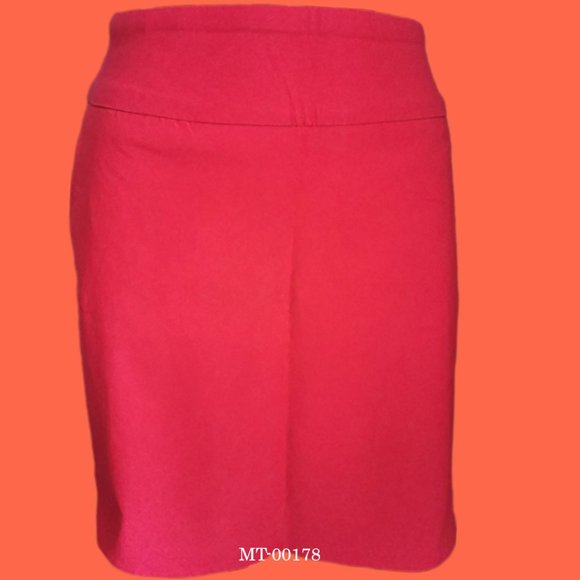S.C.&Co. Tummy Control Printed Skirt (Red) - Picture 1 of 7